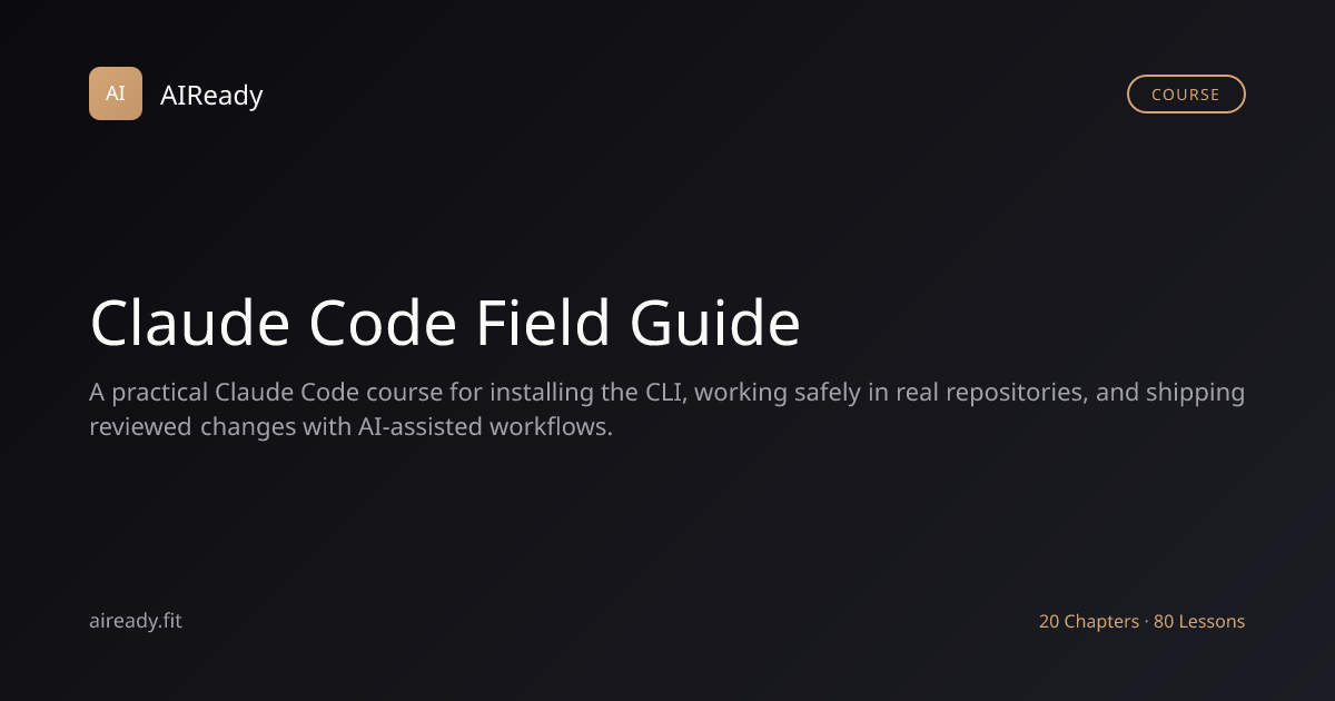 Claude Code Mastery | AIReady